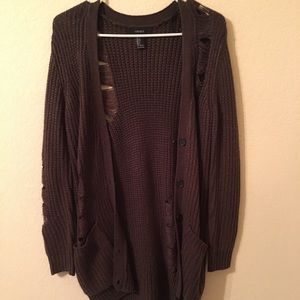 Distressed Cardigan